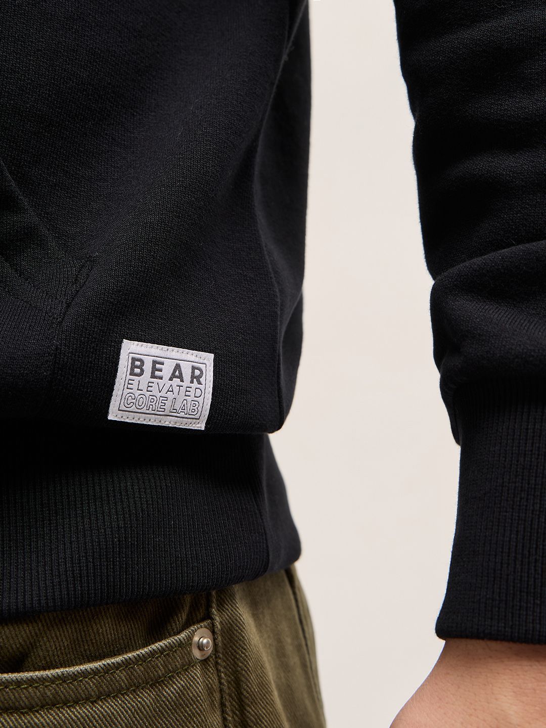THE BEAR HOUSE Men Printed Hooded Sweatshirt
