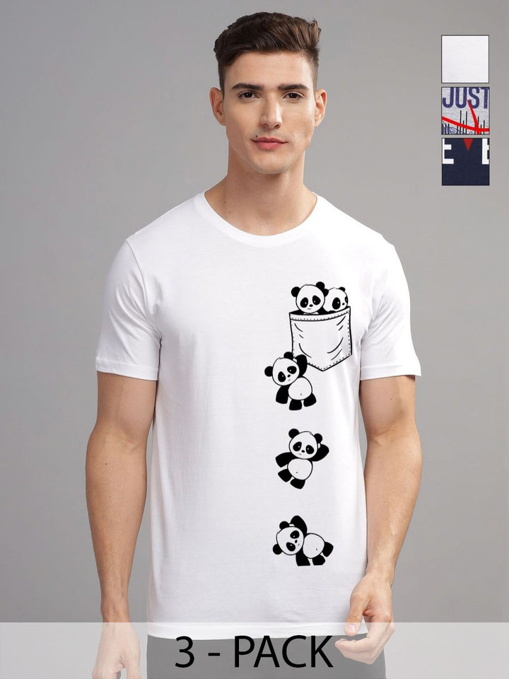 ADRO Men Printed T-shirt