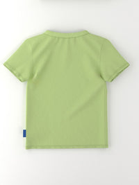 Nauti Nati Girls 2 Cotton Printed Bio Finish T-shirt