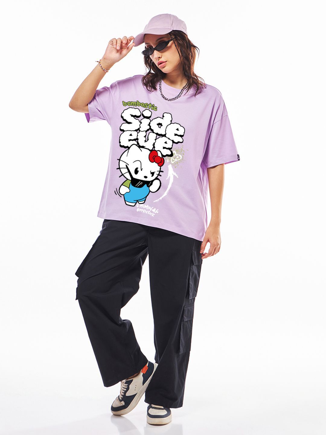 Bewakoof Printed Oversized T-shirt