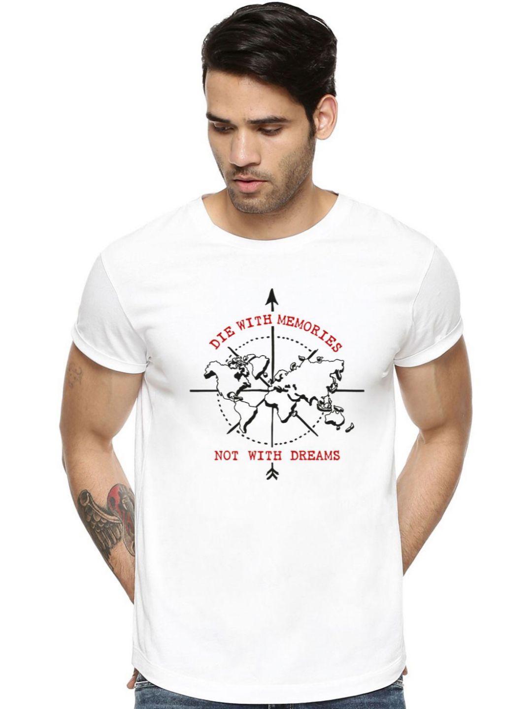 ADRO Men Printed T-shirt