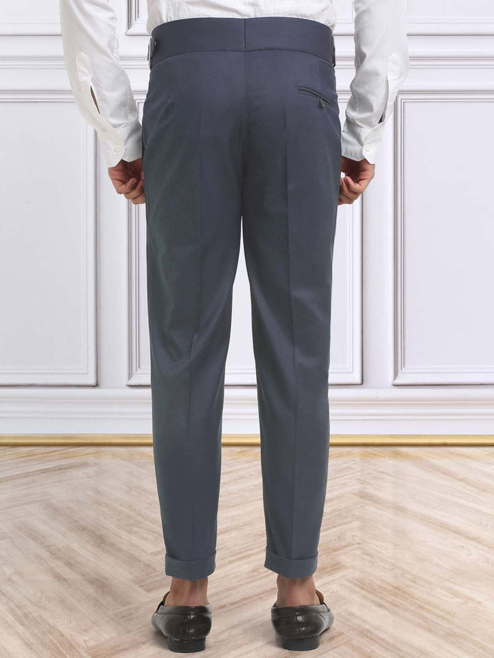 Seluar Gurkha KLOTTHE Lelaki Cotton Solid Slim Fit
