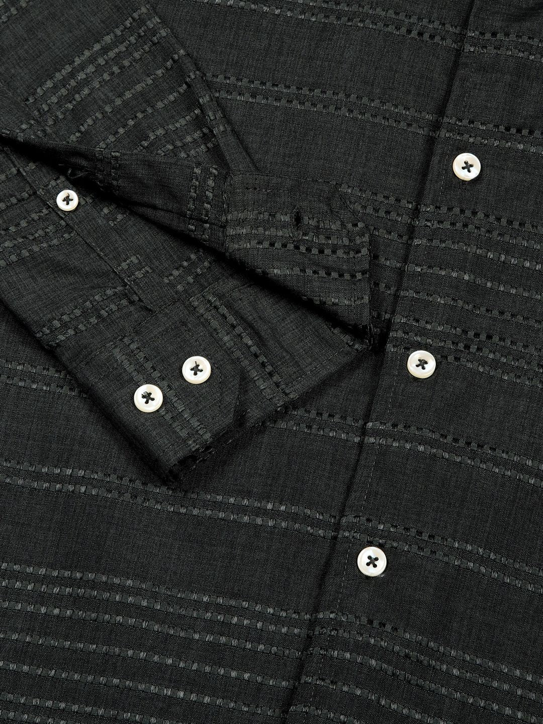 Thomas Scott Men Premium Slim Fit Opaque Casual Shirt
