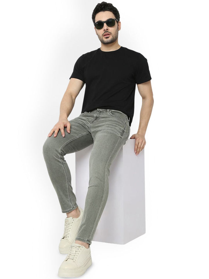 SPYKAR Men Slim Fit Light Fade Jeans