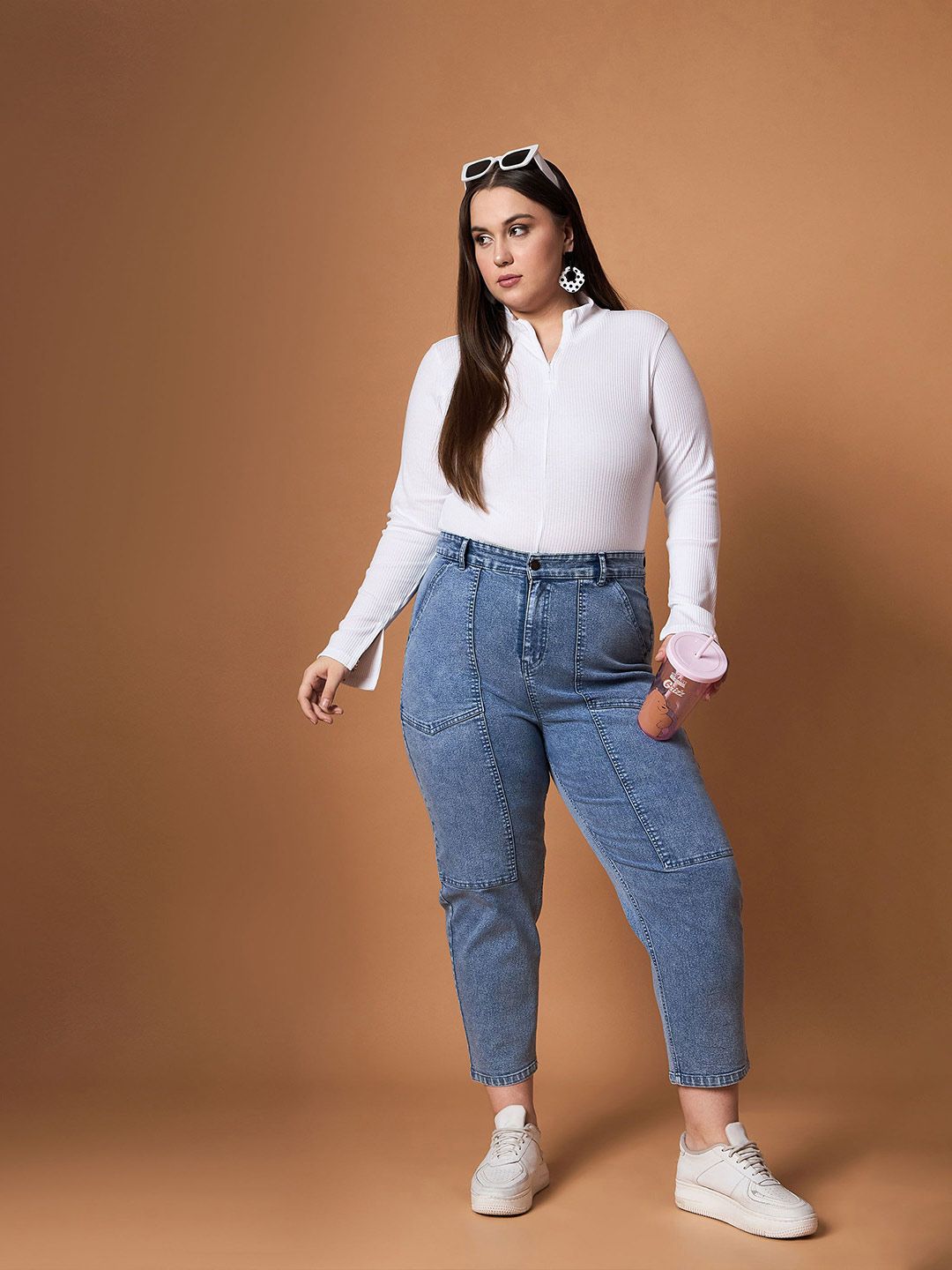 SASSAFRAS Curve Slit Sleeve Top