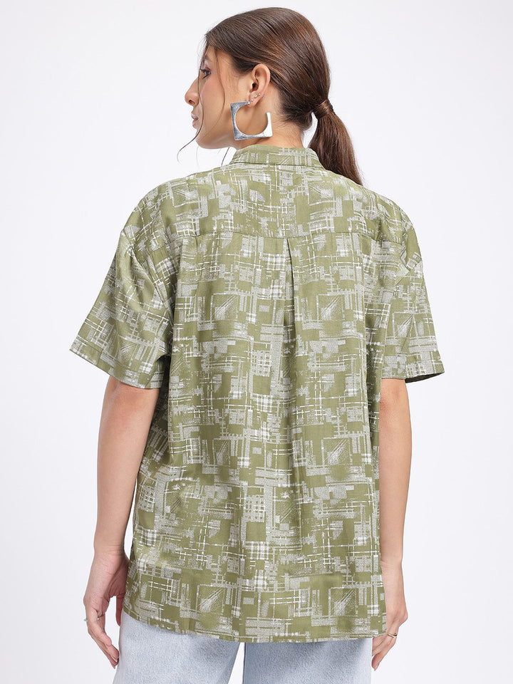 DressBerry Reflected Angles Relaxed Shirt