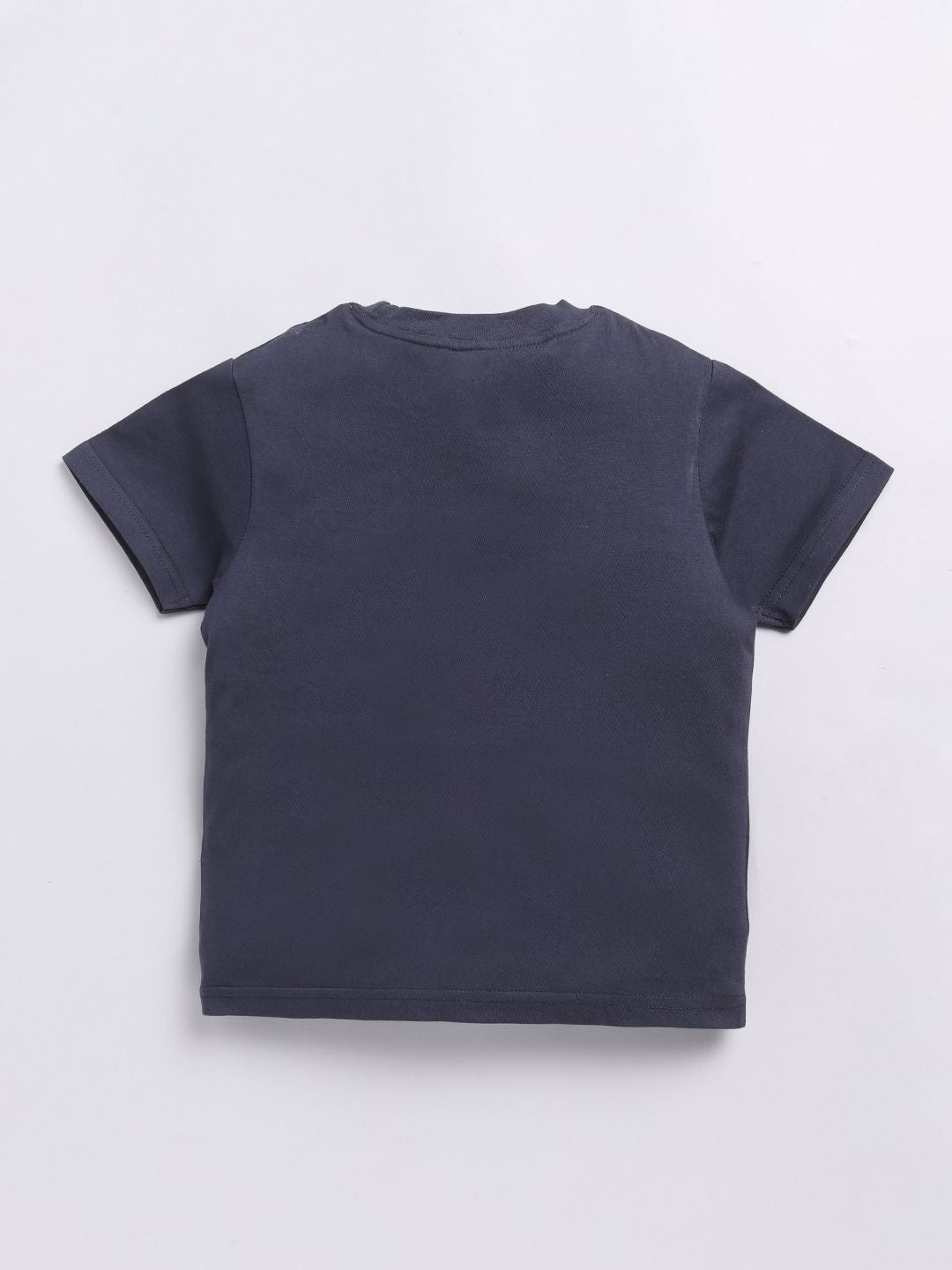 Happy Faces Boys Pure Cotton Typography & Graphic Printed T-shirt