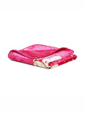 Monte Carlo Pink & Beige Cartoon Characters Mild Winter 550 GSM Single Bed Blanket