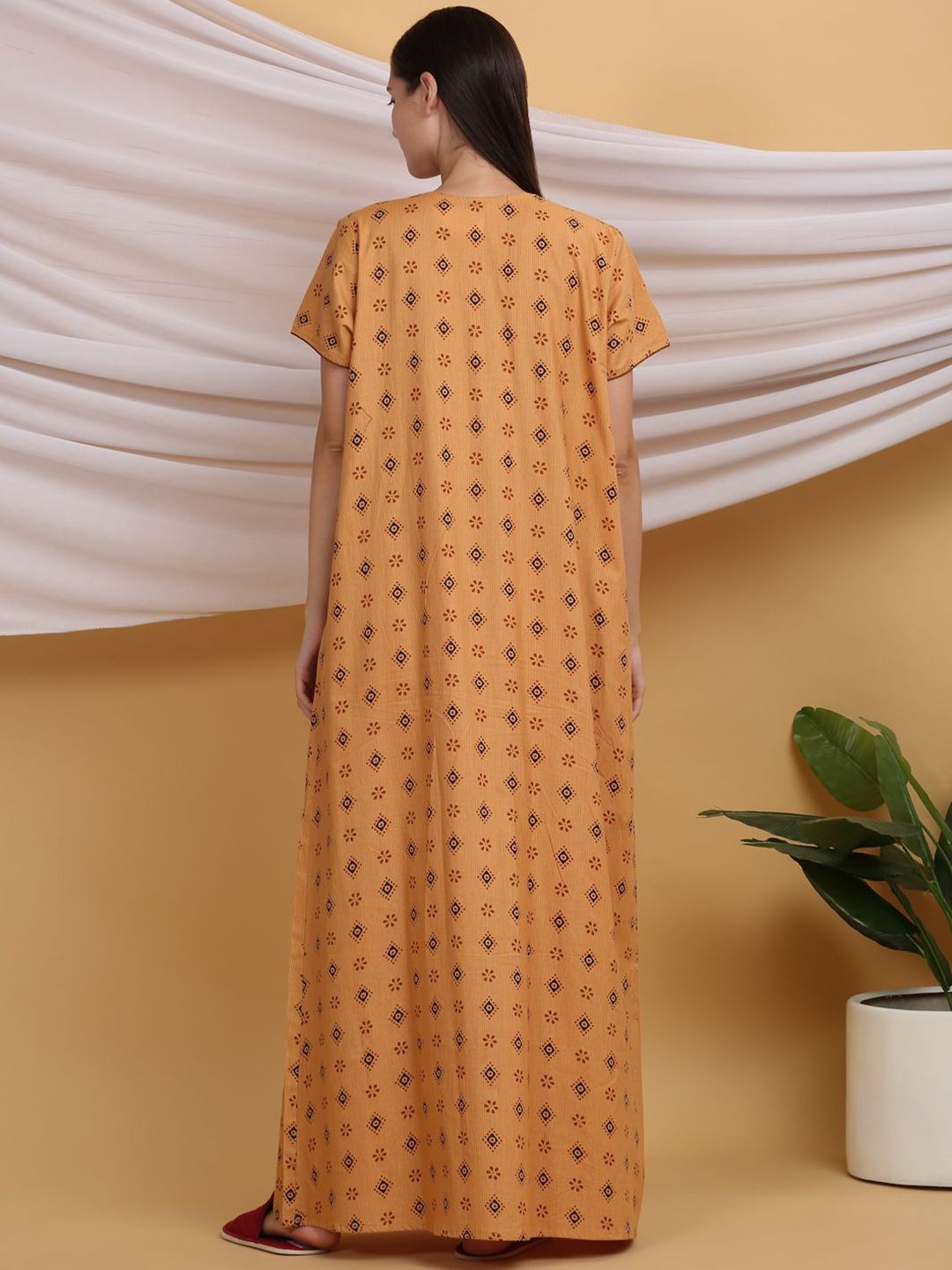 Sweet Dreams Printed Maxi Nightdress