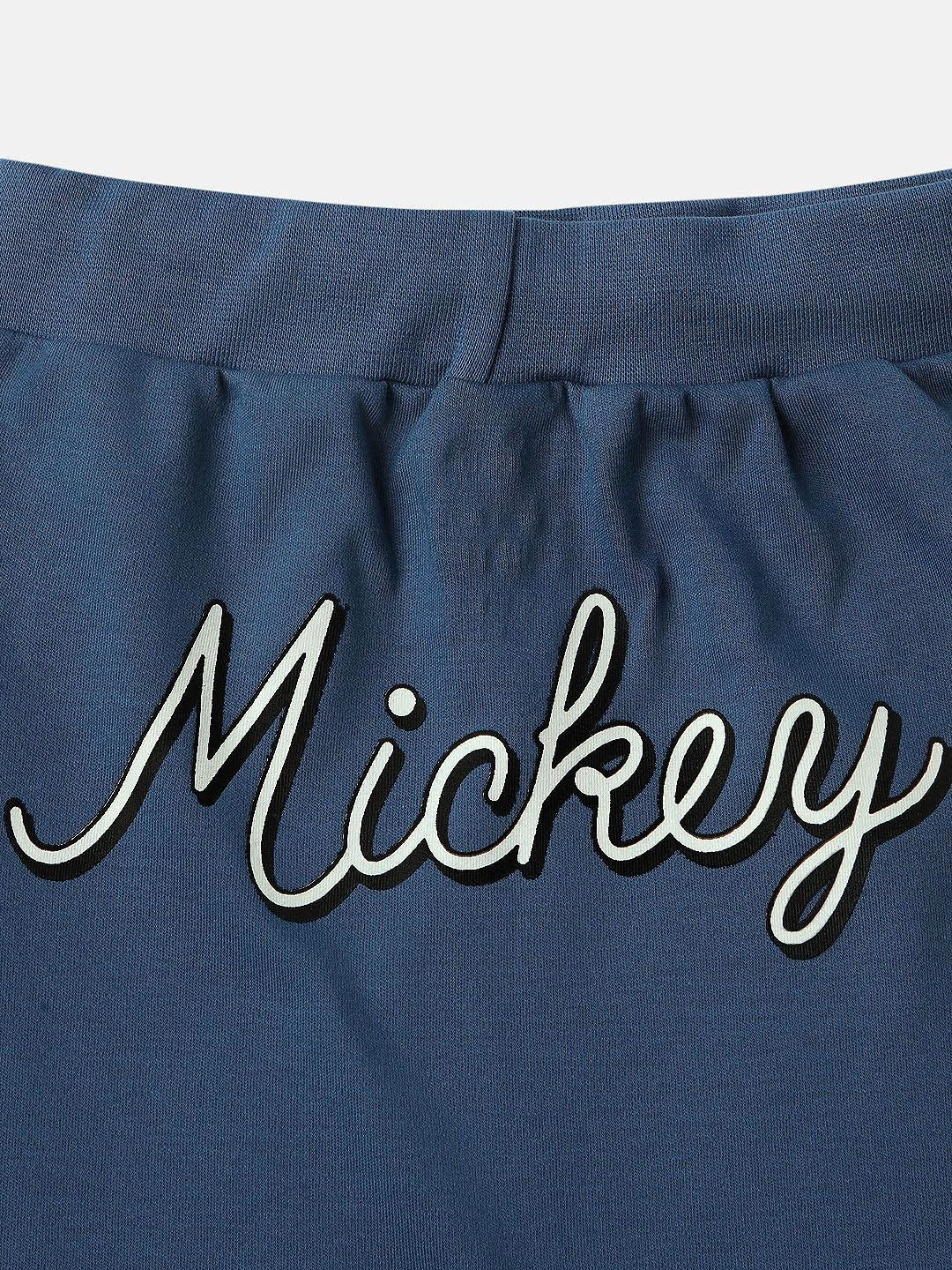 NautiNati Disney Mickey and Friends Baby Boys  Dark Blue Track Pant