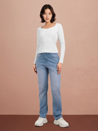 DressBerry Sweetheart Neck Top