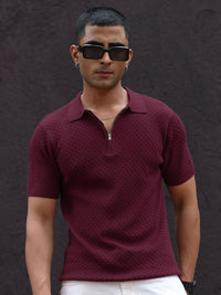 Powerlook Men Polo Collar T-shirt