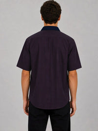 ADRO Men Relaxed Striped Casual Shirt