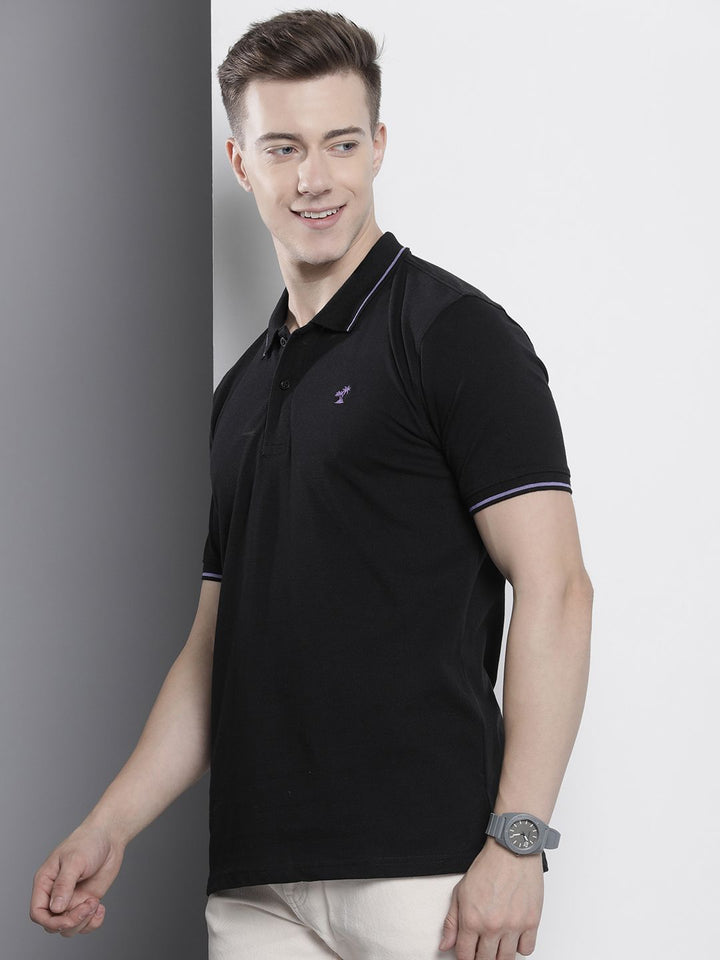 The Indian Garage Co Men Polo Collar T-shirt