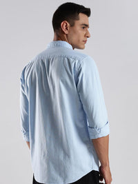 ADRO Standard Spread Collar Cotton Casual Shirt