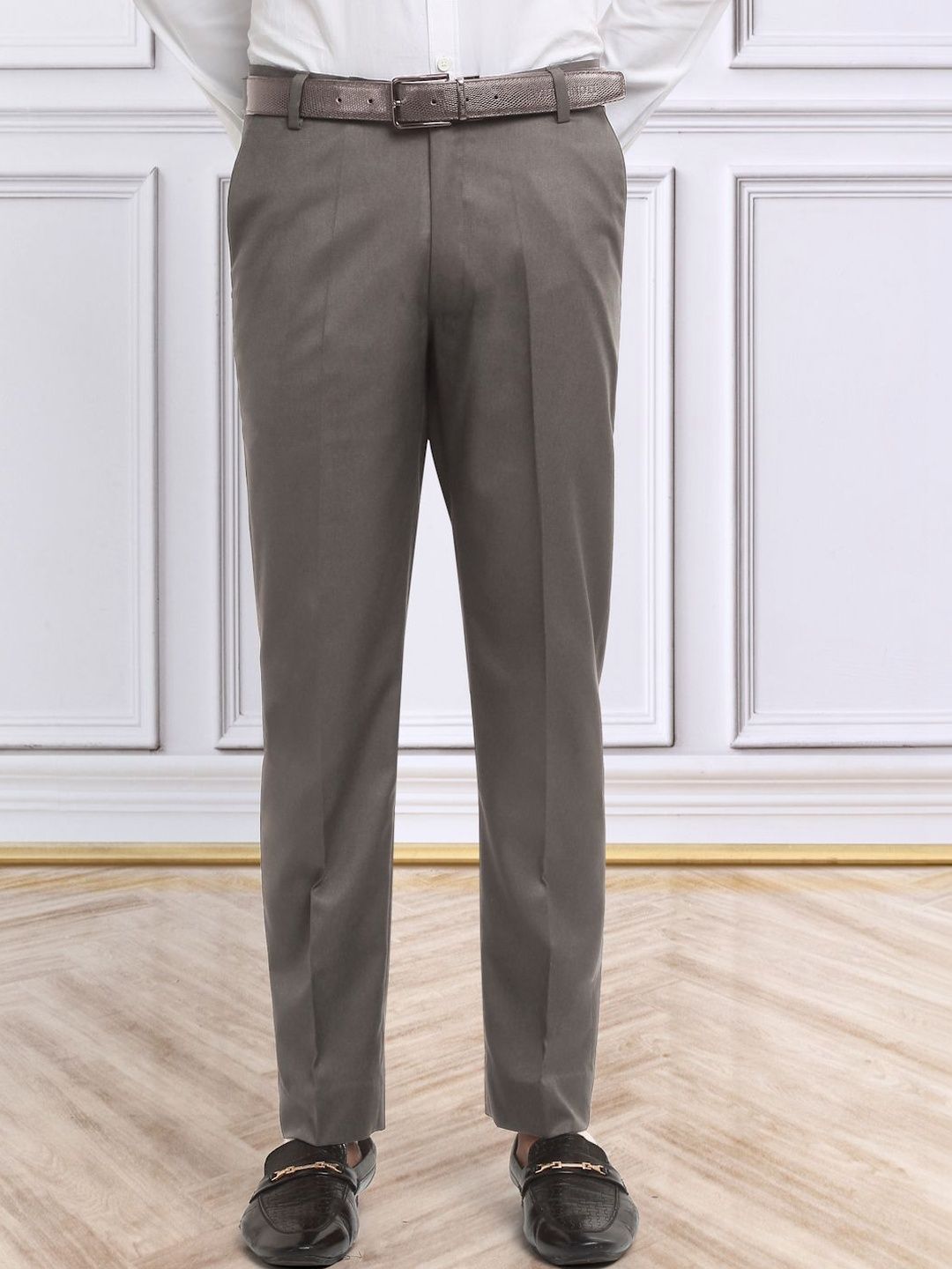 Klotthe Men Slim Fit Formal Trouser