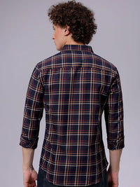 The Indian Garage Co Men Opaque Checked Cotton Casual Shirt