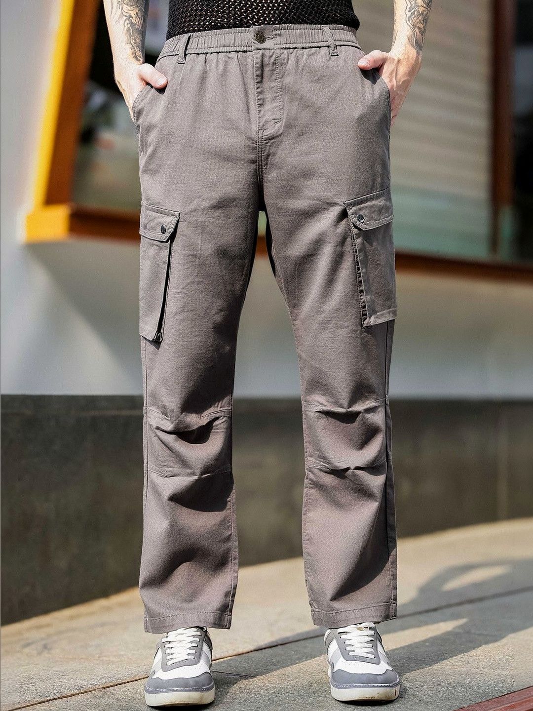 Eszett Men Cargos Trousers