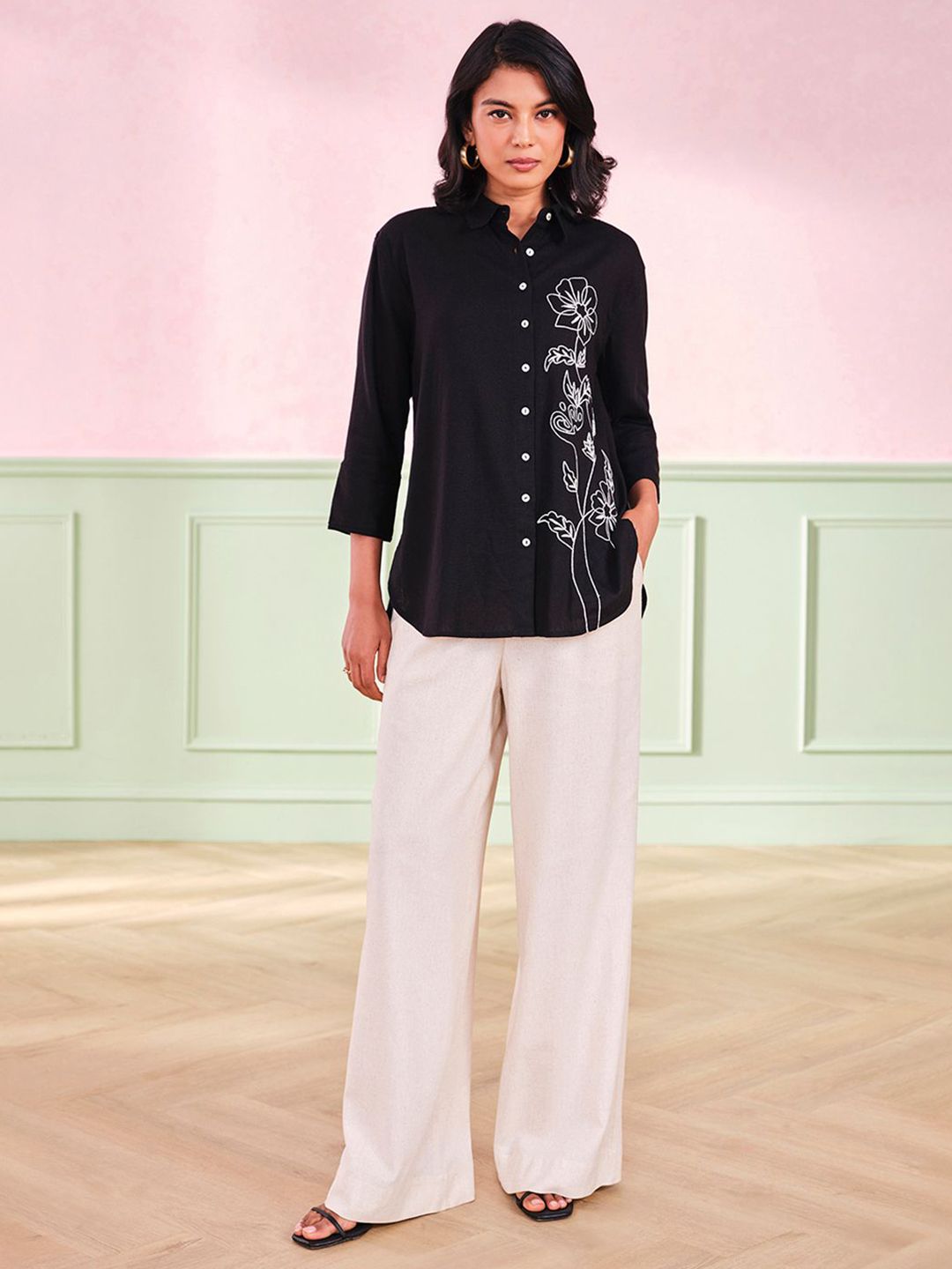 AND Women Floral Printed Top