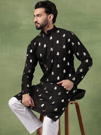 SOJANYA Men Floral Printed Kurta