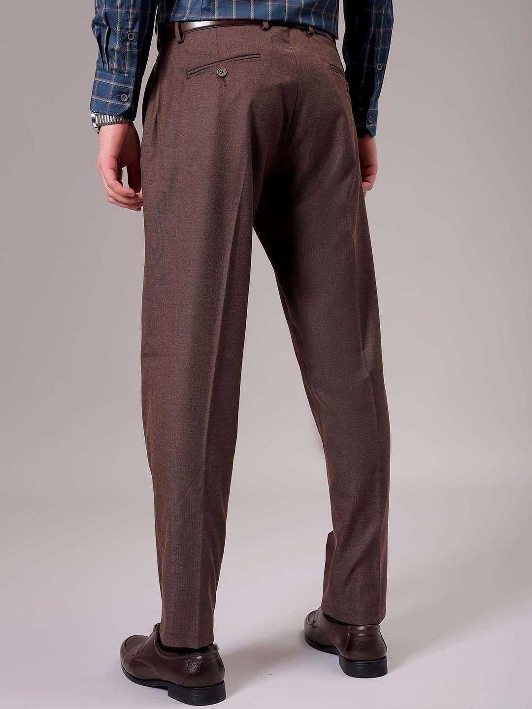 The Indian Garage Co. X Luxe Men Pleated Formal Trousers