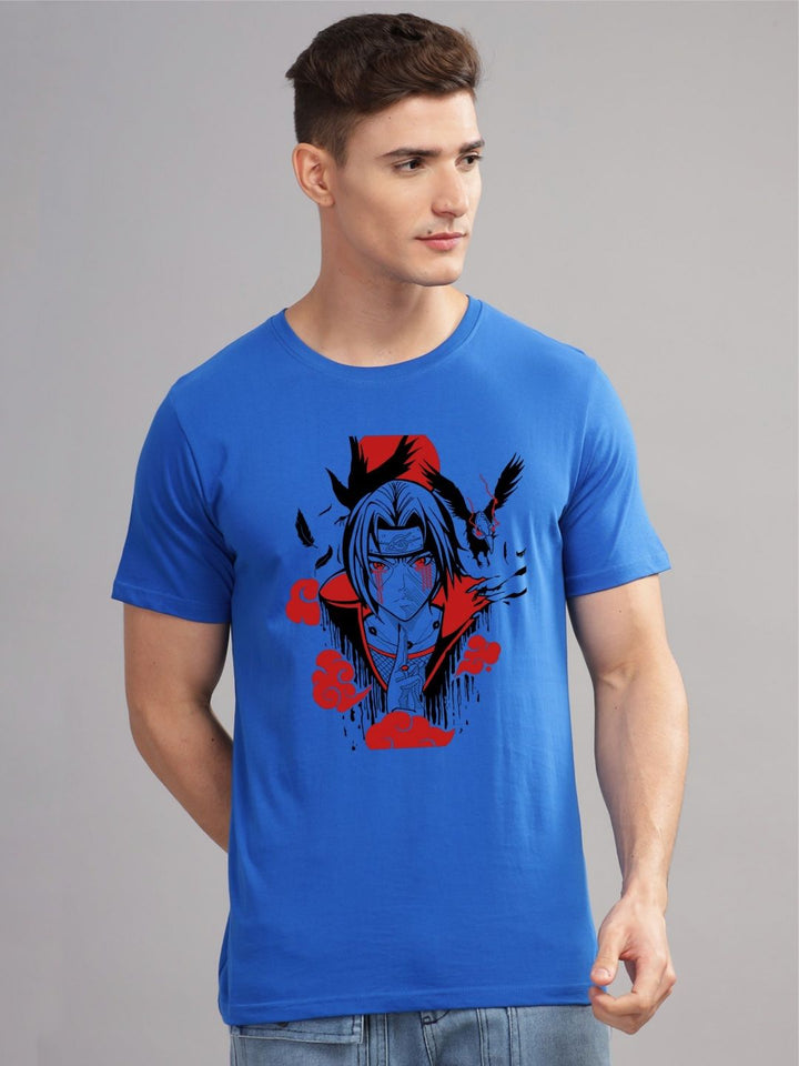 ADRO Men Typography Printed Pockets T-shirt