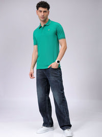 The Indian Garage Co Men Polo Collar T-shirt