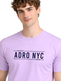 ADRO Men Typography Printed T-shirt