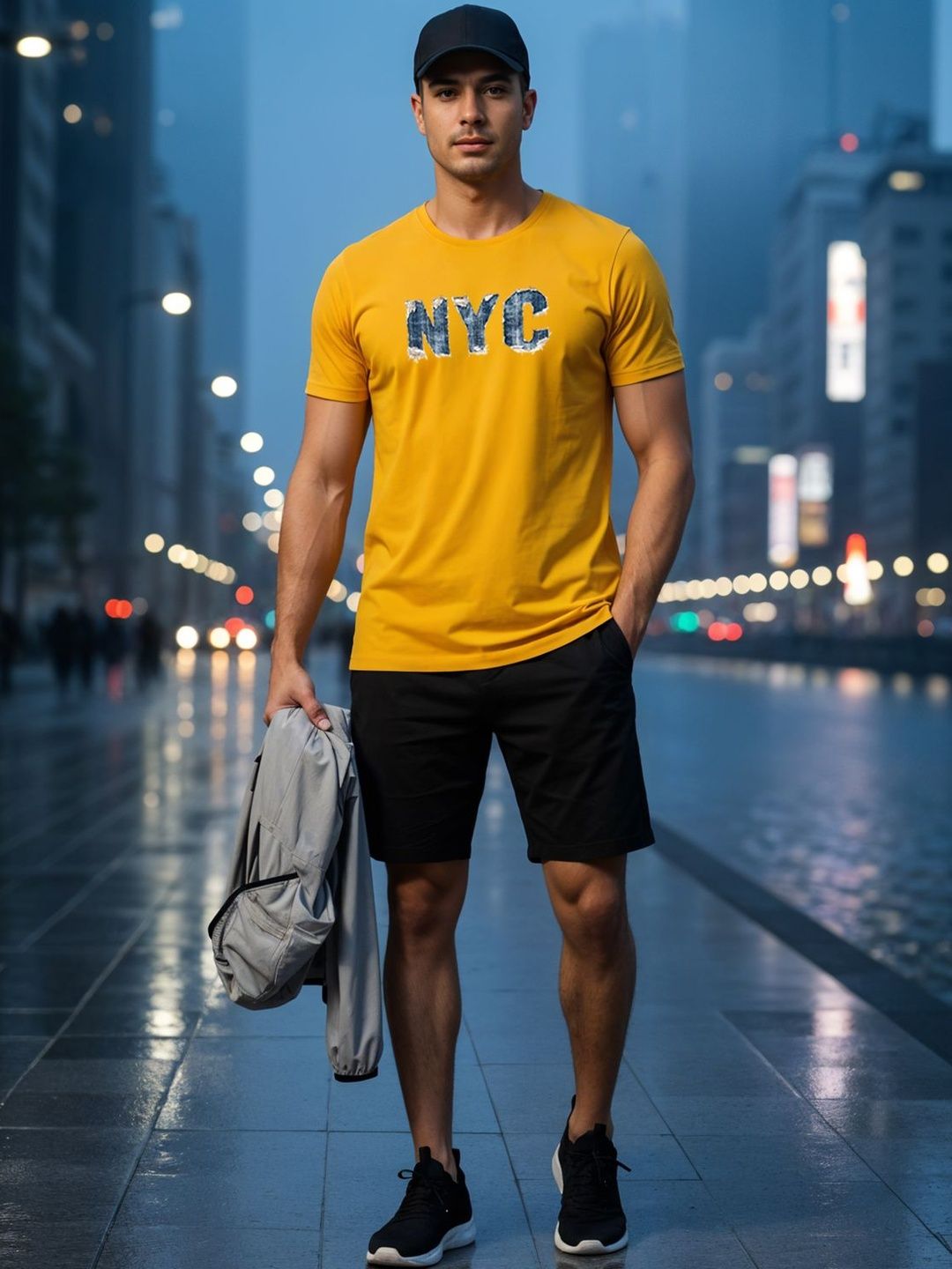 ADRO Men Printed T-shirt