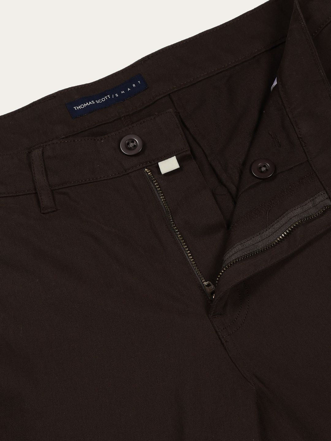 Thomas Scott Men Smart Easy Wash Cargos Trousers