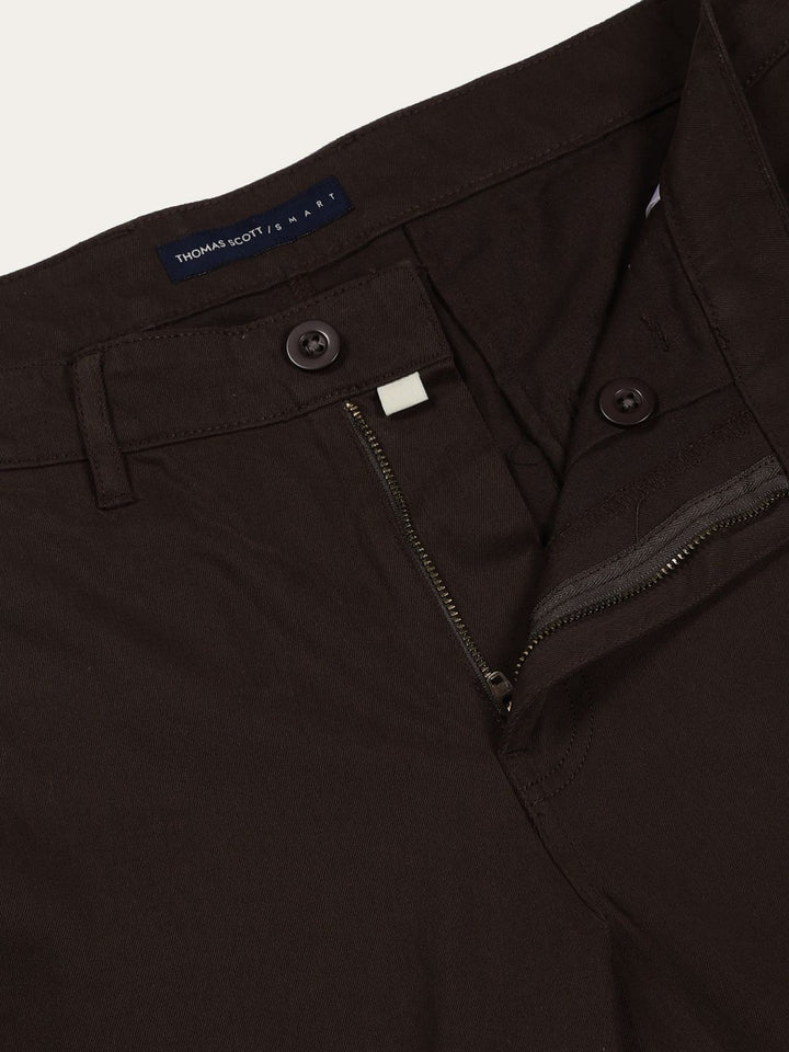 Thomas Scott Men Smart Easy Wash Cargos Trousers