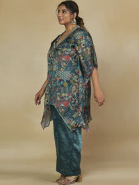 Mamicha Printed V-Neck Kurta Set