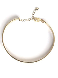 DressBerry Women Brass Gold-Plated Wraparound Bracelet