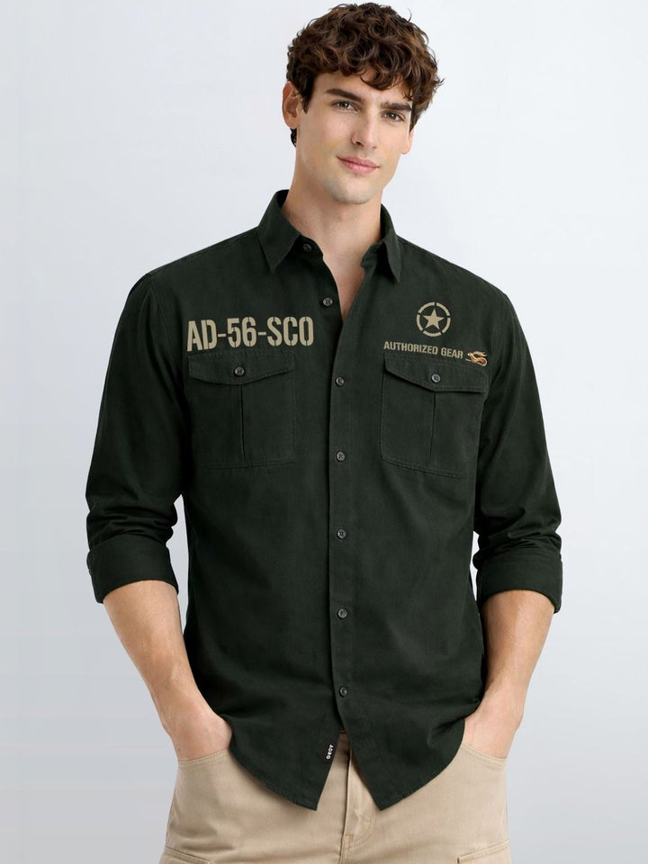 ADRO Men Standard Casual Shirt