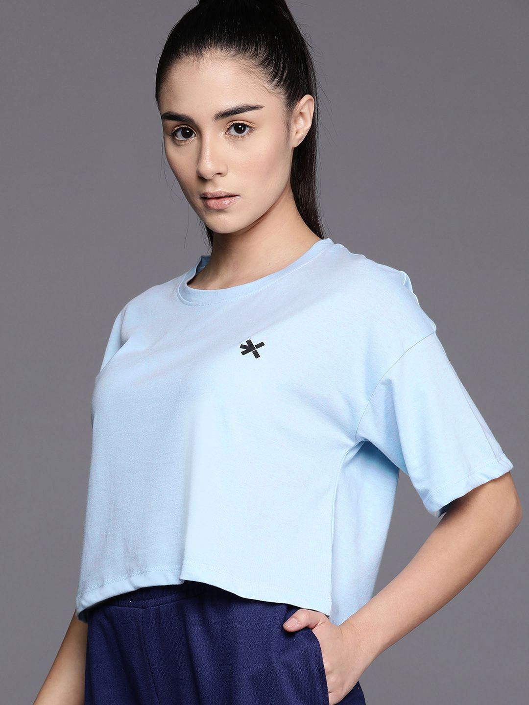 HRX by Hrithik Roshan Women Typography Printed Lifestyle T-shirt