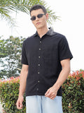Thomas Scott Men's Premium Seersucker Cotton Casual Shirt