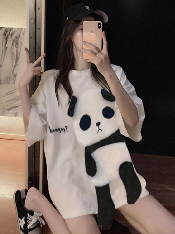 DressBerry Women V-Neck Pockets T-shirt