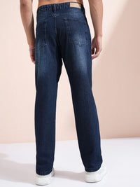 HIGHLANDER Men Mid-Rise Cotton Straight Fit Light Fade Jeans