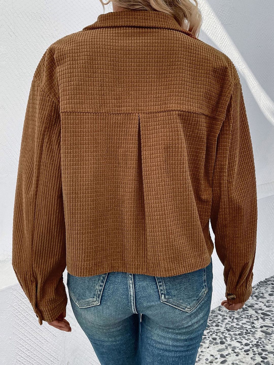 DressBerry Spread Collar Tailored Jacket