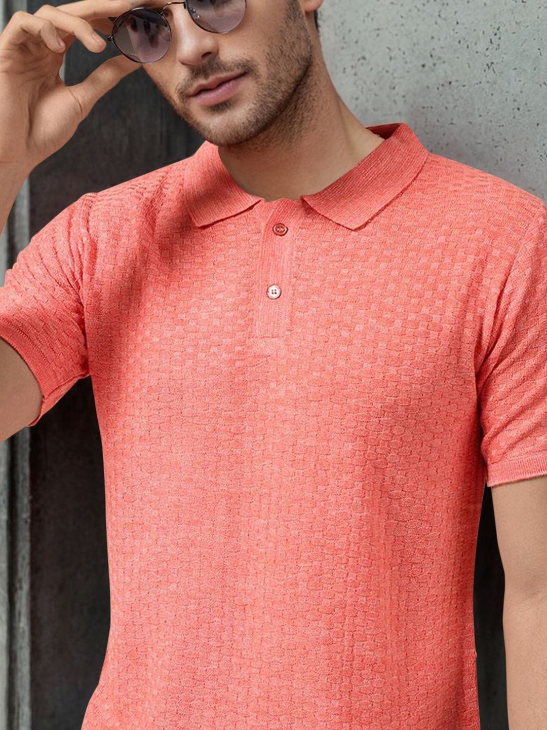 The Indian Garage Co Shirt Collar Acrylic Sweaters