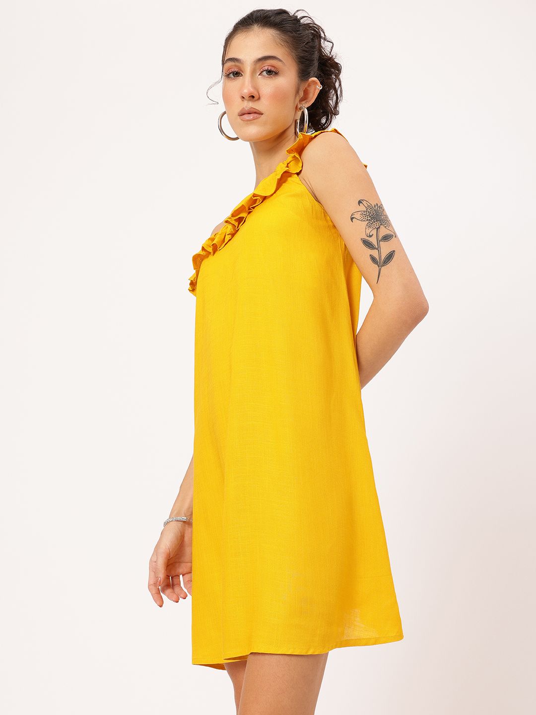 DressBerry Romantic Ruffles A-Line Dress