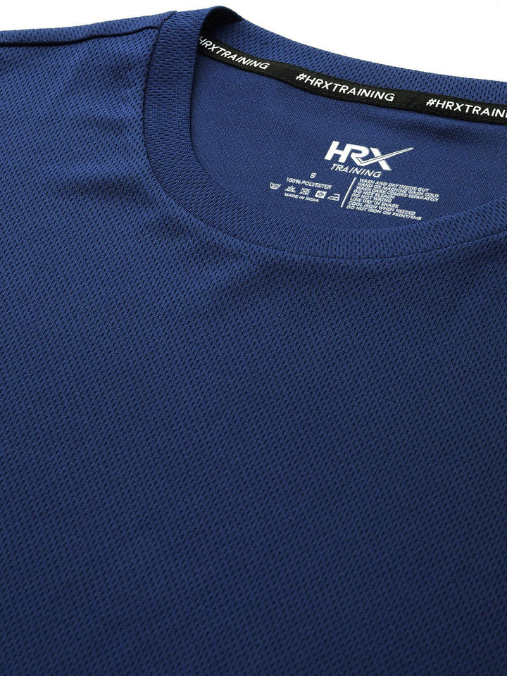 HRX oleh Hrithik Roshan Back Print T-Shirt Latihan Rapid-Dry