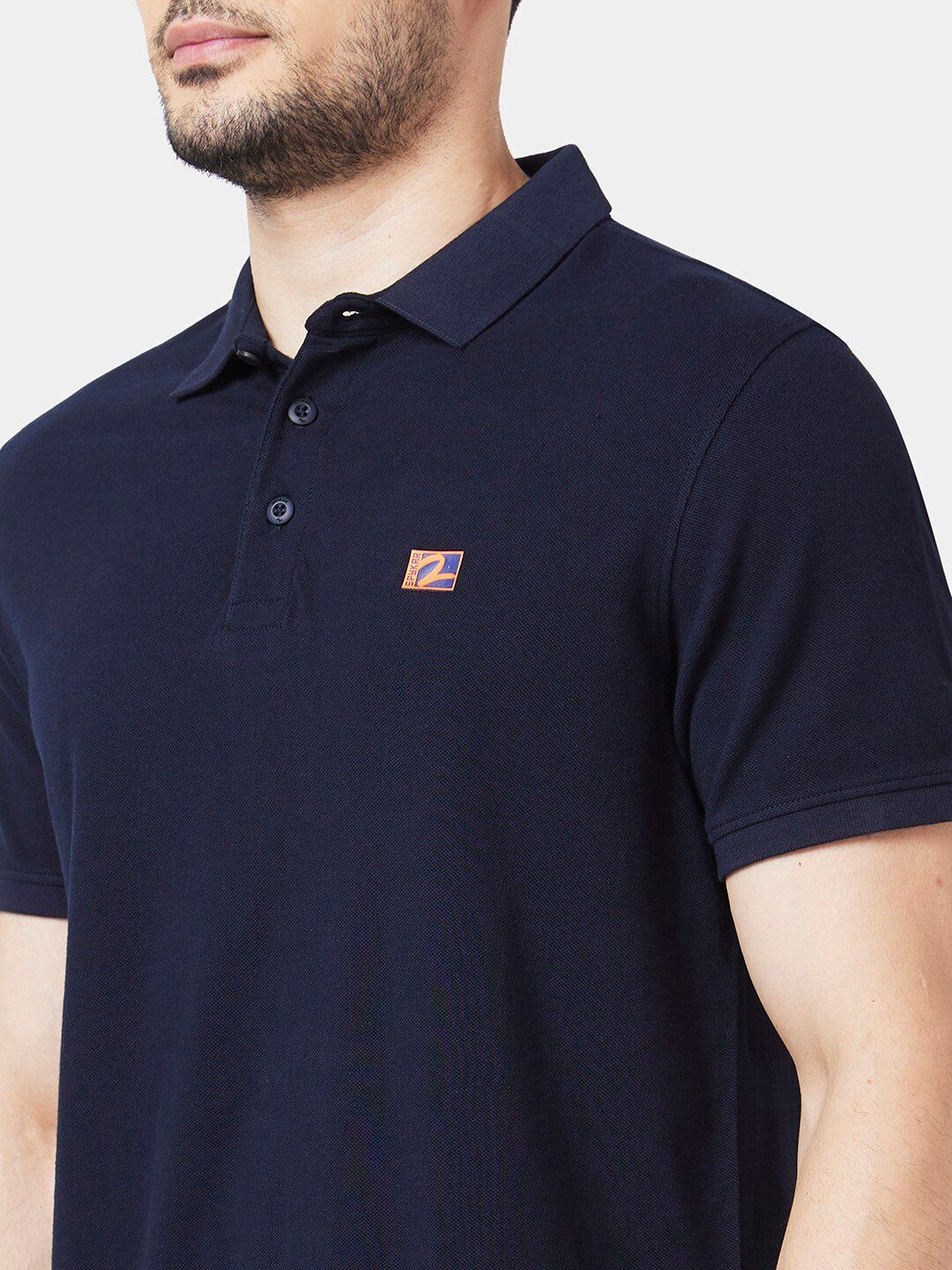 SPYKAR Polo Collar Slim Fit Cotton T-Shirt