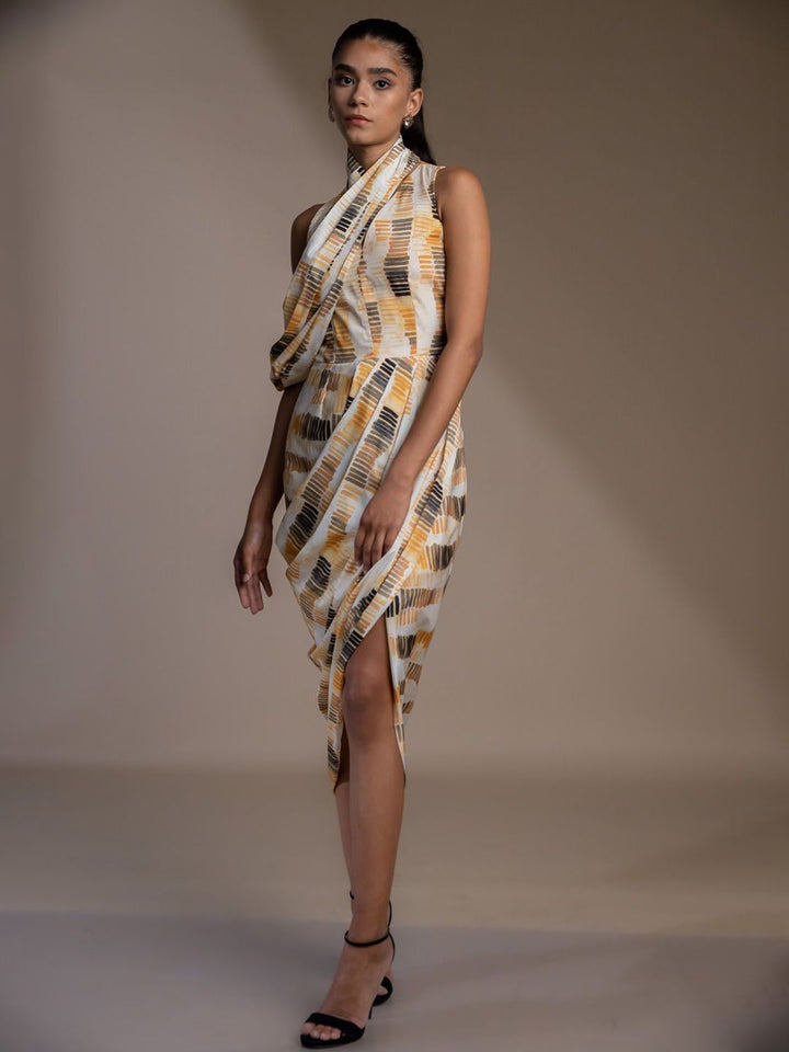 Mamicha Women Printed A-Line Dress