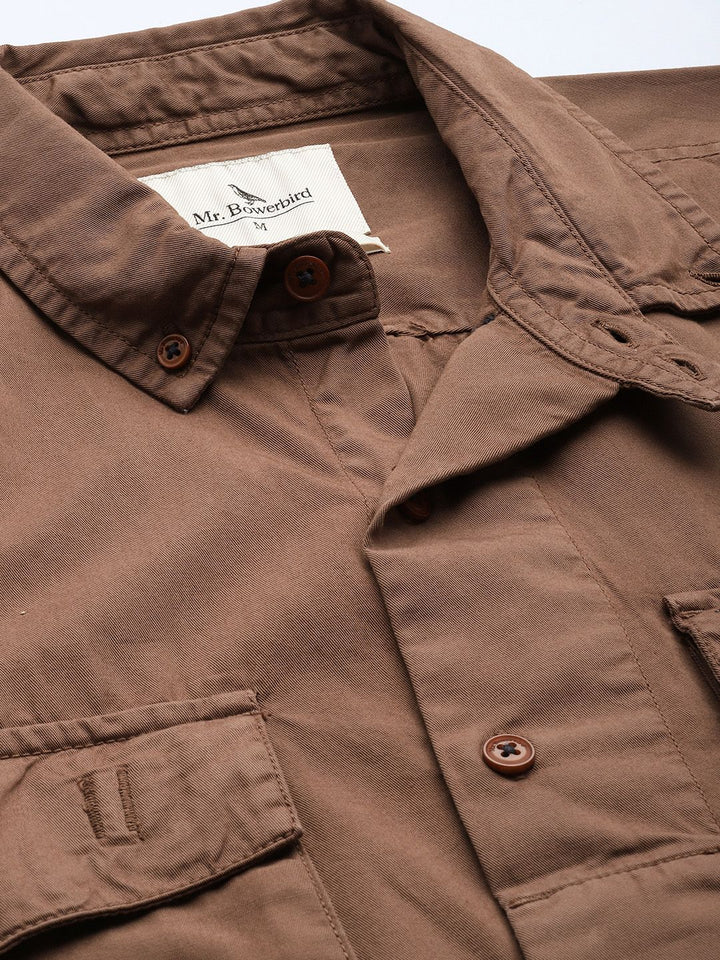 Mr Bowerbird Opaque Pure Cotton Casual Shirt