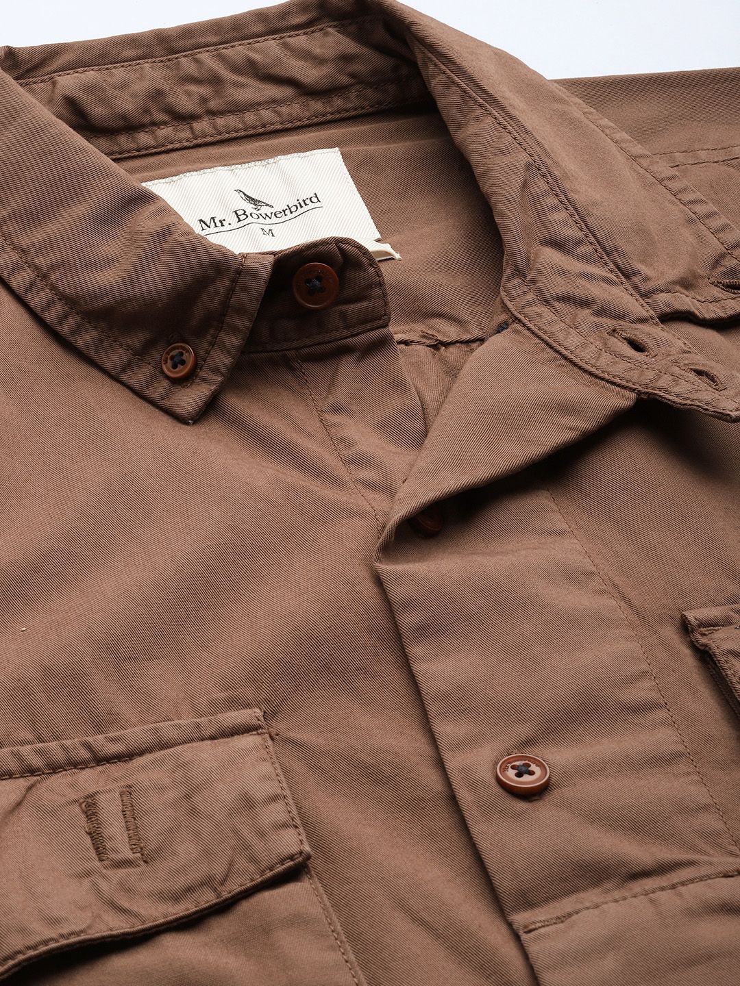 Mr Bowerbird Opaque Pure Cotton Casual Shirt