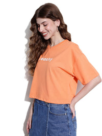 DressBerry Coral Dream Back To School Boxy T-shirt
