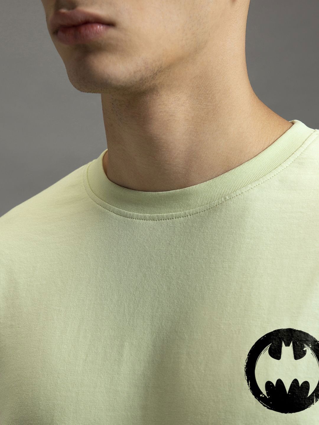 Men's Batman Graphic Oversized T-Shirt