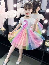 YK Floral Print A-Line Dress