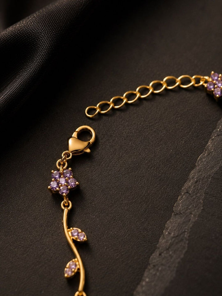 VOGUE PANASH Gelang Pesona Wanita Bersalut Emas Loyang
